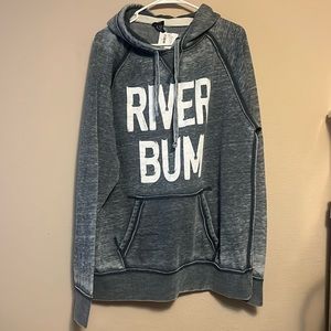“River Bum” Grey Sweatshirt